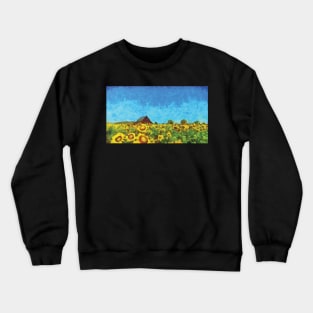 Sunflowers field Crewneck Sweatshirt